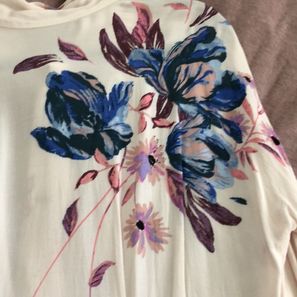 Free People floral blouse